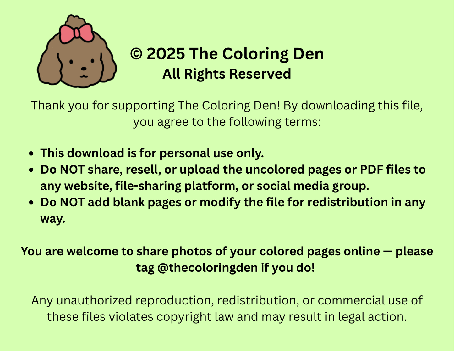 Daisy & Friends – Fall Adventures Coloring Pages (Digital Download)