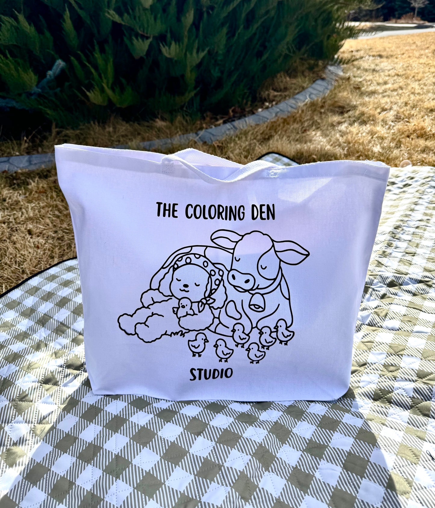Farm Friends Tote Bag