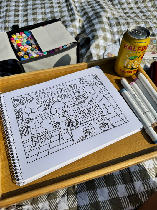 DAISY & FRIENDS COLORING BOOK, Vol 1.