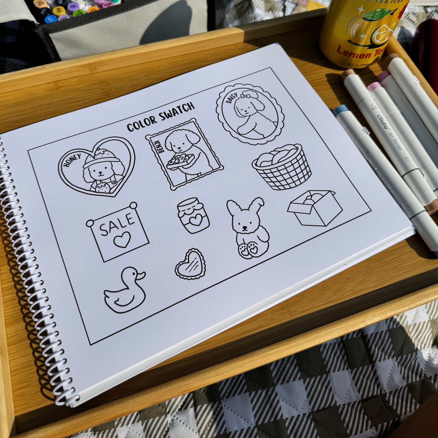 DAISY & FRIENDS COLORING BOOK, Vol 1.