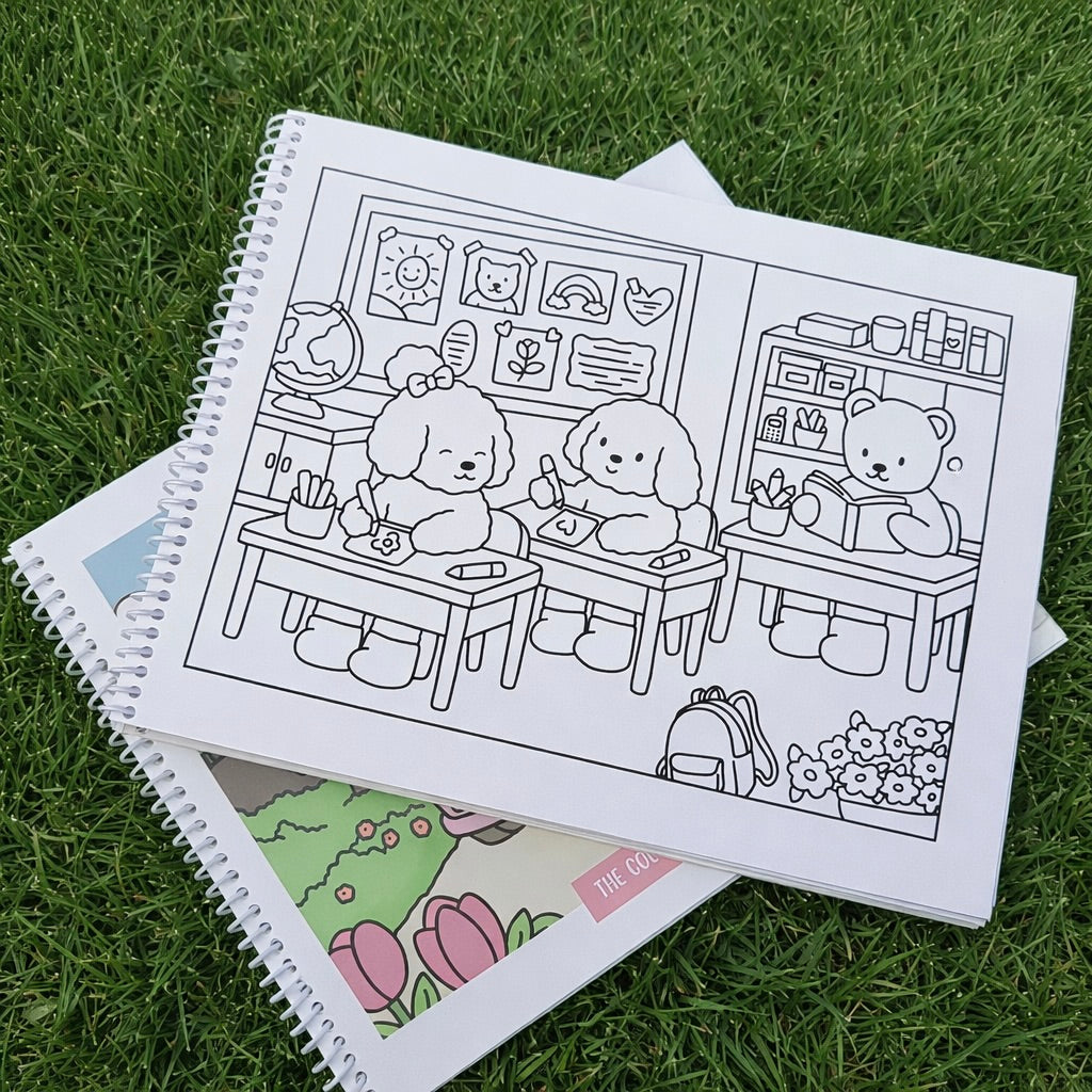 DAISY & FRIENDS COLORING BOOK, Vol 2.