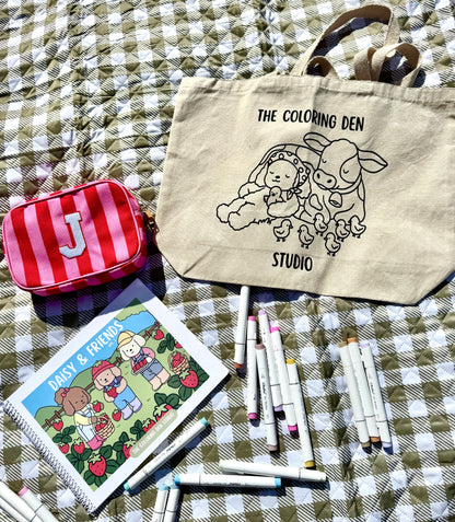 Farm Friends Tote Bag