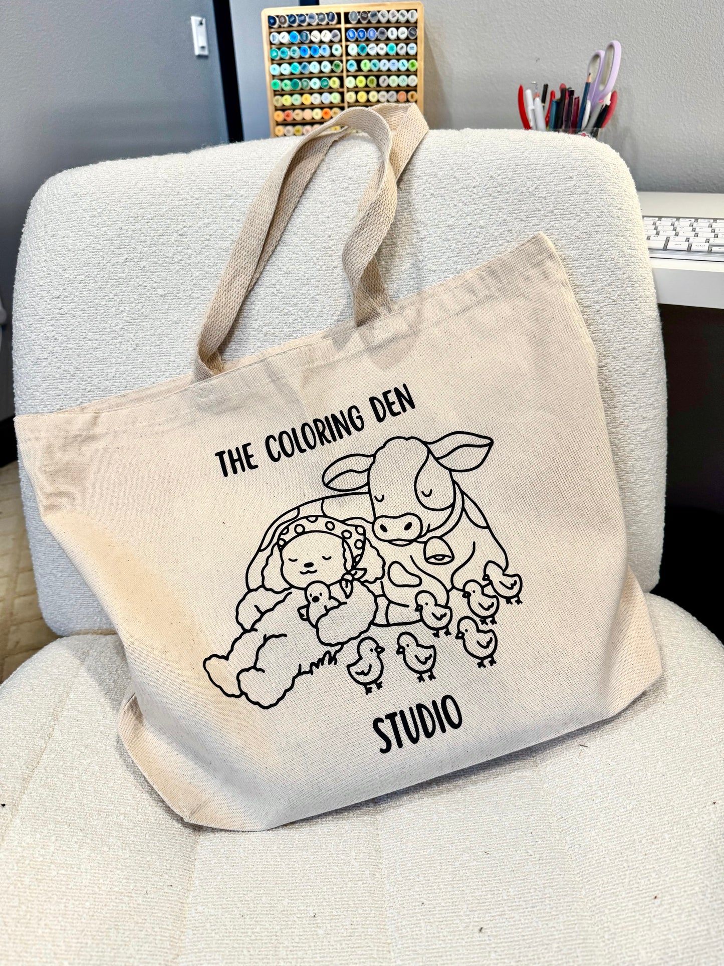 Farm Friends Tote Bag