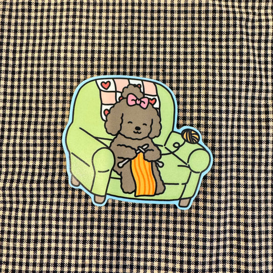 KNITTING WITH DAISY