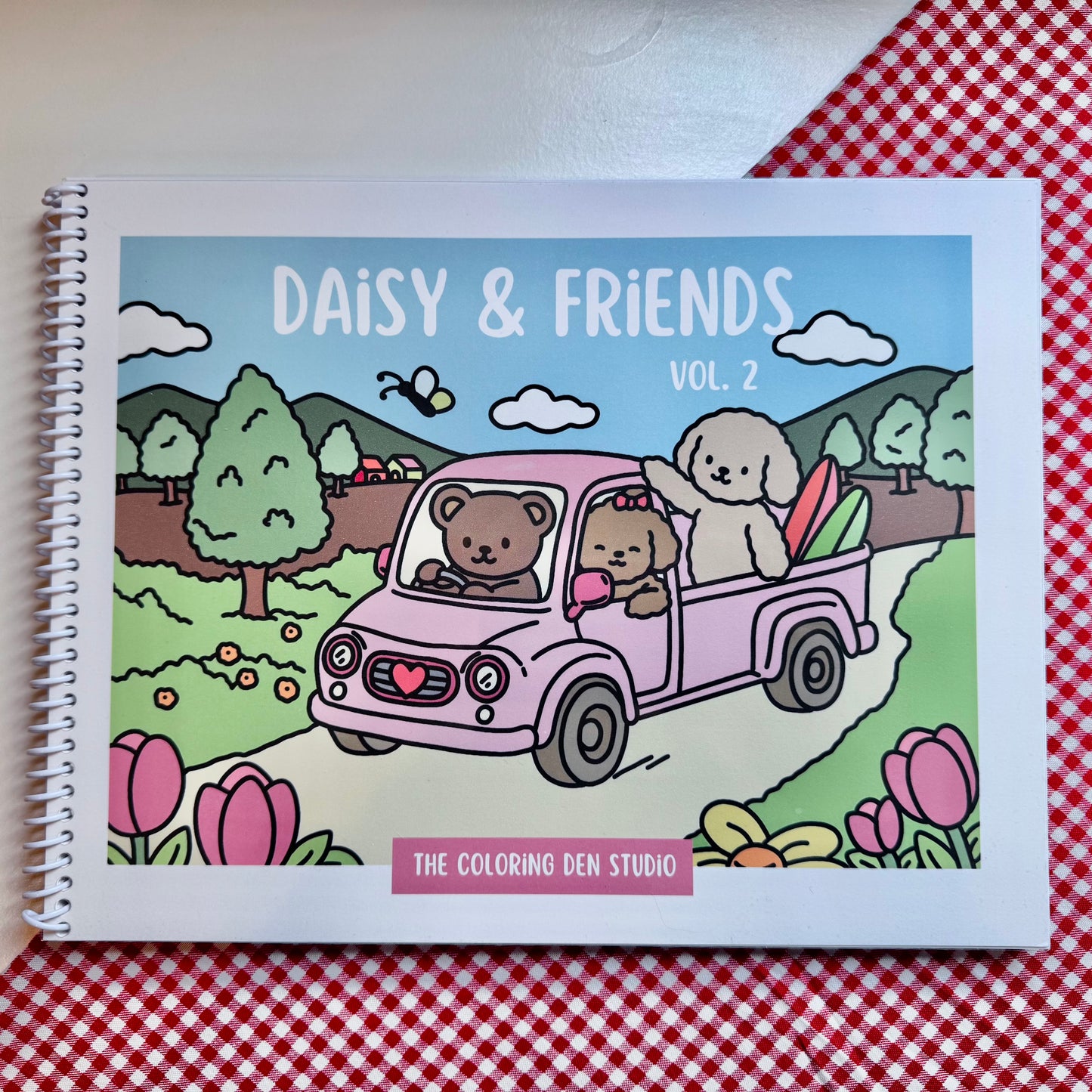 DAISY & FRIENDS COLORING BOOK, Vol 2.