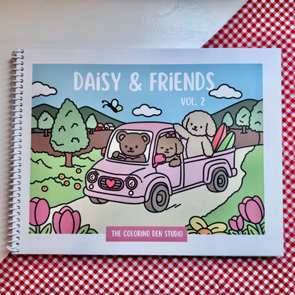 DAISY & FRIENDS COLORING BOOK, Vol 2.