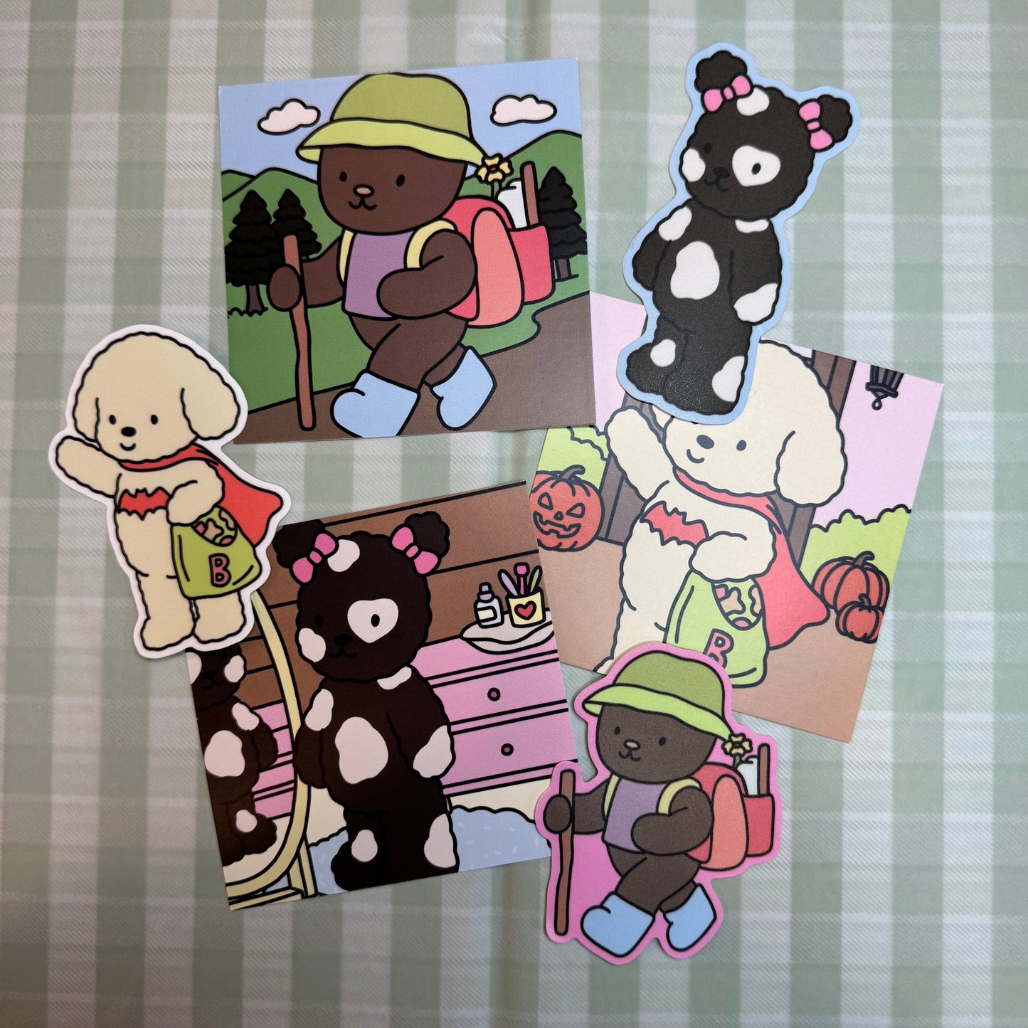 CHARACTER STORY CARD + STICKER BUNDLE