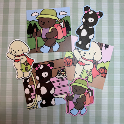 CHARACTER STORY CARD + STICKER BUNDLE