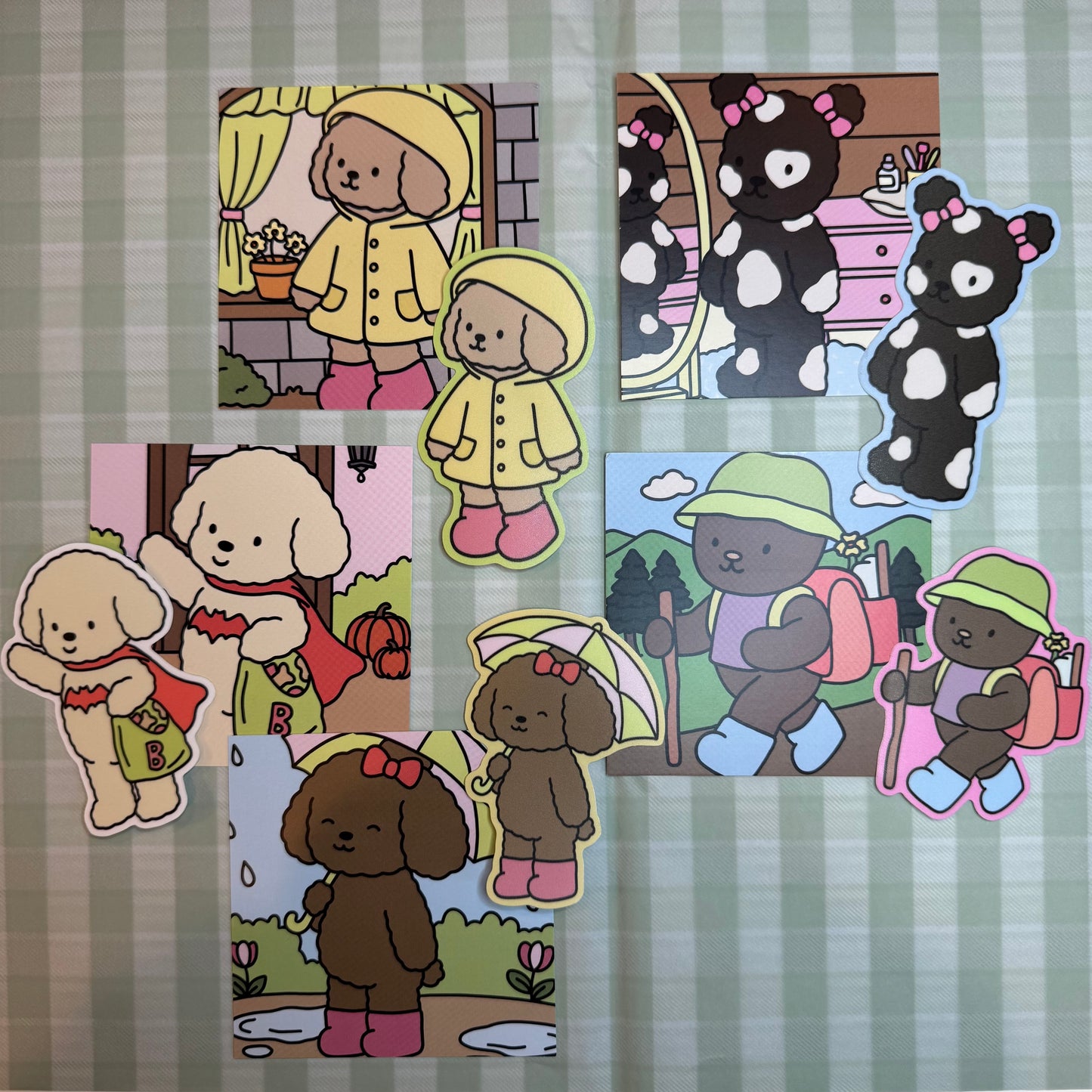 CHARACTER STORY CARD + STICKER BUNDLE