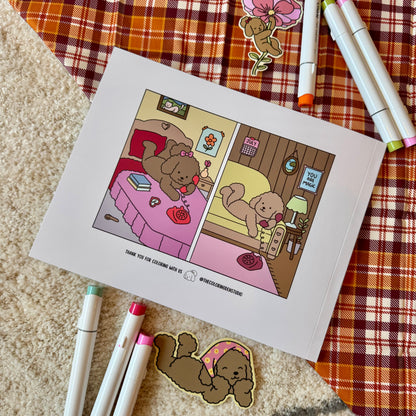 DAISY & FRIENDS COLORING BOOK, Vol 1.