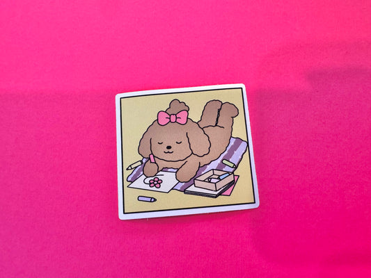 COLORING PICNIC STICKER