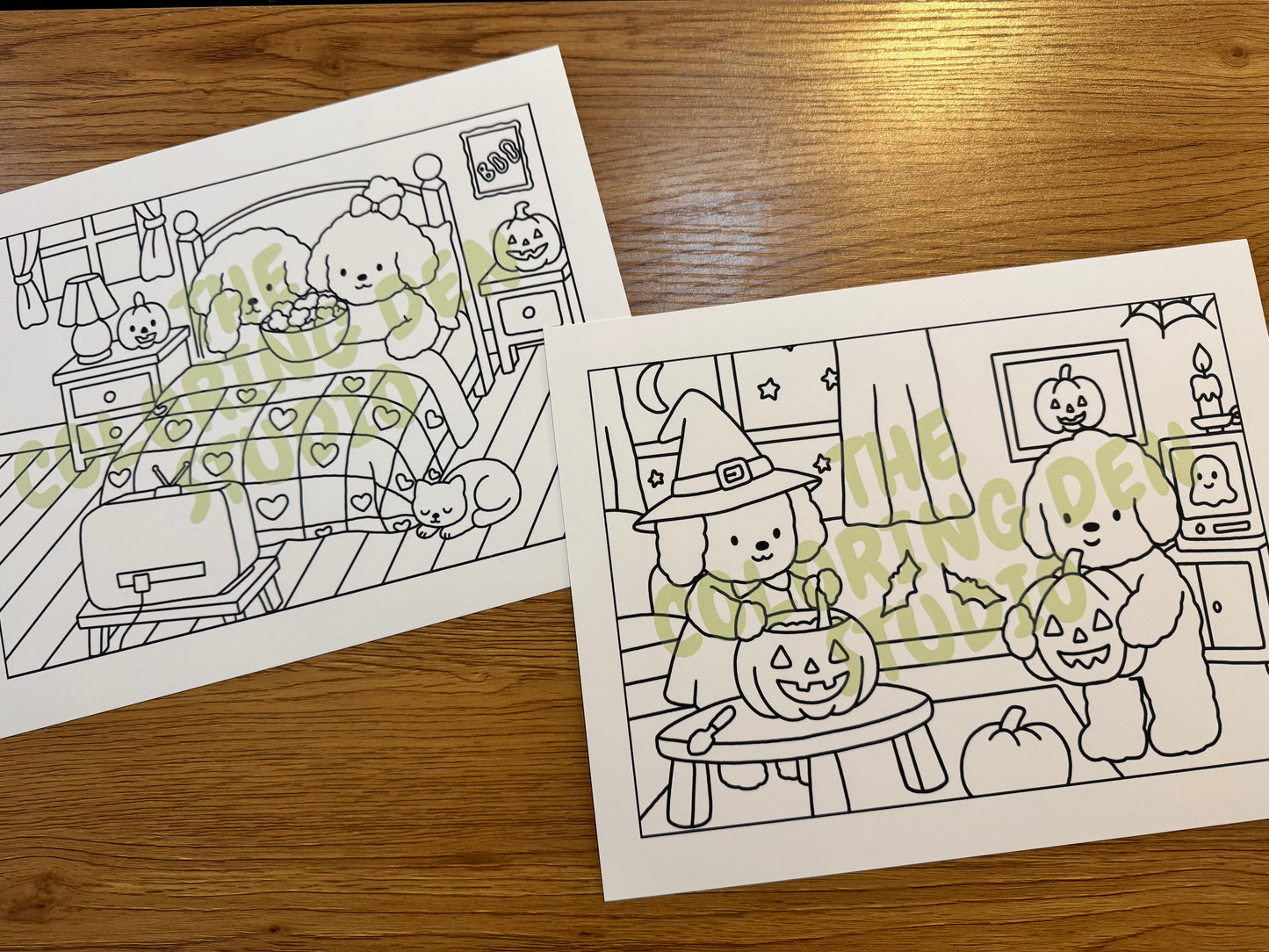 Daisy & Friends – Fall Adventures Coloring Pages (Digital Download)