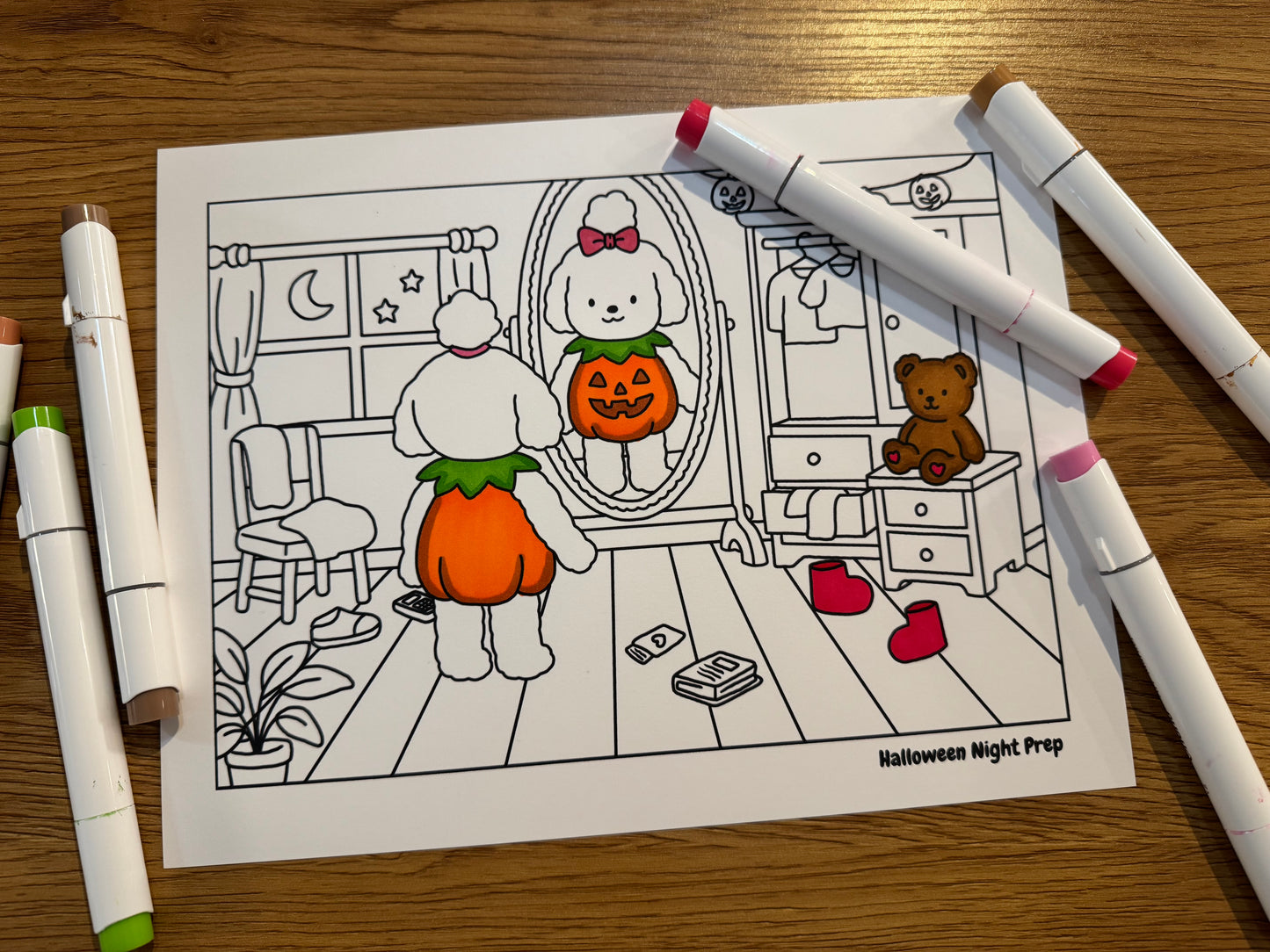 Daisy & Friends – Fall Adventures Coloring Pages (Digital Download)
